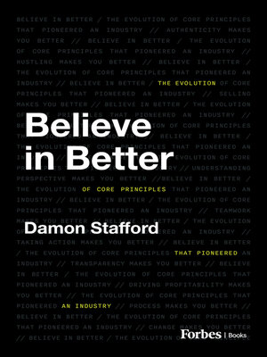 cover image of Believe in Better